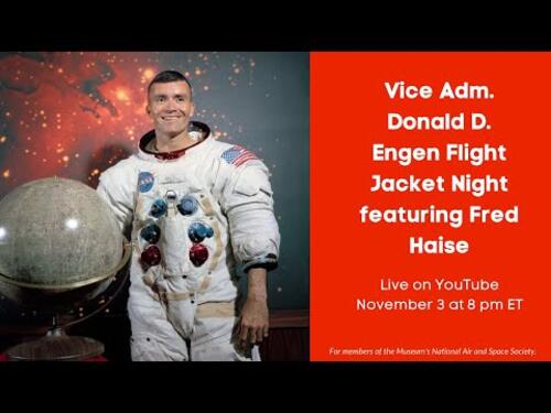 Fred Haise discusses his career at the National Air and Space Museum.